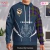 Carruthers Clan Badge Rampant Lion Hoodie