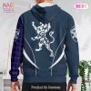 Crawford Clan Badge Rampant Lion Hoodie