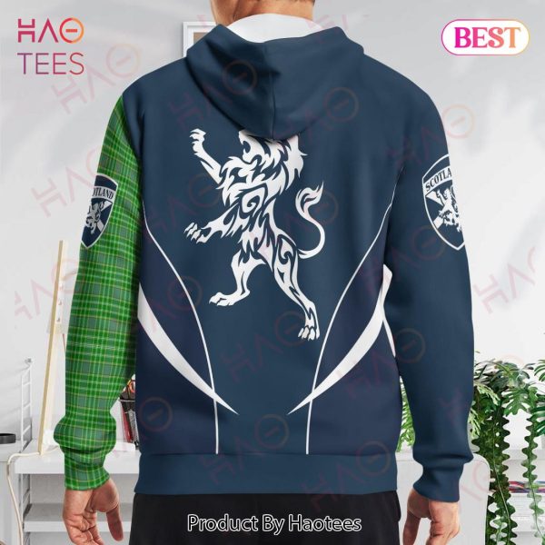 Currie Or Curry Clan Badge Rampant Lion Hoodie