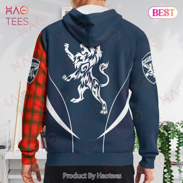Darroch Of Gourock Clan Badge Rampant Lion Hoodie