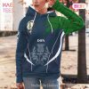 Davidson Clan Badge Rampant Lion Hoodie