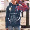 Fullerton Clan Badge Rampant Lion Hoodie