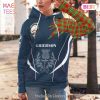 Gray Clan Badge Rampant Lion Hoodie