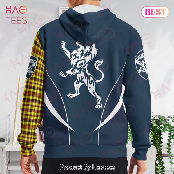 Jardine Clan Badge Rampant Lion Hoodie