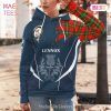 Leslie Clan Badge Rampant Lion Hoodie