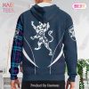 Macculloch Clan Badge Rampant Lion Hoodie