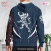 Macculloch Clan Badge Rampant Lion Hoodie