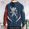 Mackinnon Clan Badge Rampant Lion Hoodie