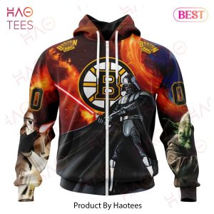 NHL Boston Bruins Specialized Design X Star War Hoodie