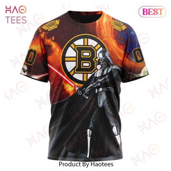 NHL Boston Bruins Specialized Design X Star War Hoodie