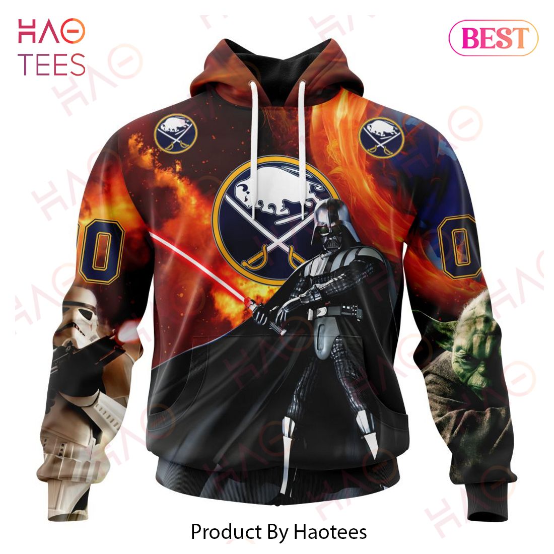 NHL Buffalo Sabres Specialized Design X Star War Hoodie