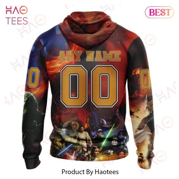 NHL Chicago BlackHawks Specialized Design X Star War Hoodie