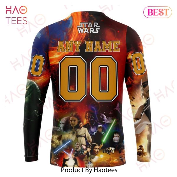NHL Chicago BlackHawks Specialized Design X Star War Hoodie