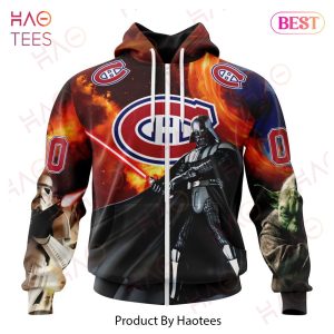 NHL Montreal Canadiens Specialized Design X Star War Hoodie