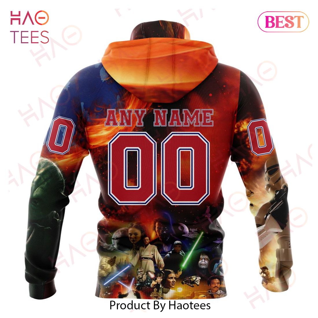 NHL Montreal Canadiens Specialized Design X Star War Hoodie NHL Montreal Canadiens Specialized Design X Star War Hoodie