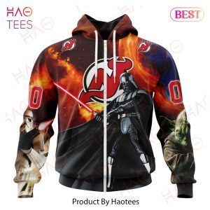 NHL New Jersey Devils Specialized Design X Star War Hoodie