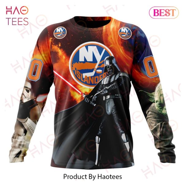 NHL New York Islanders Specialized Design X Star War Hoodie