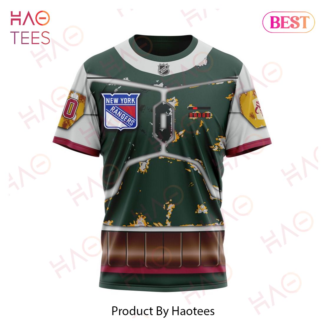 NHL New York Rangers X Boba Fett's Armor Specialized Design For Star Wars Fourth Of July Hoodie NHL New York Rangers X Boba Fett's Armor Specialized Design For Star Wars Fourth Of July Hoodie