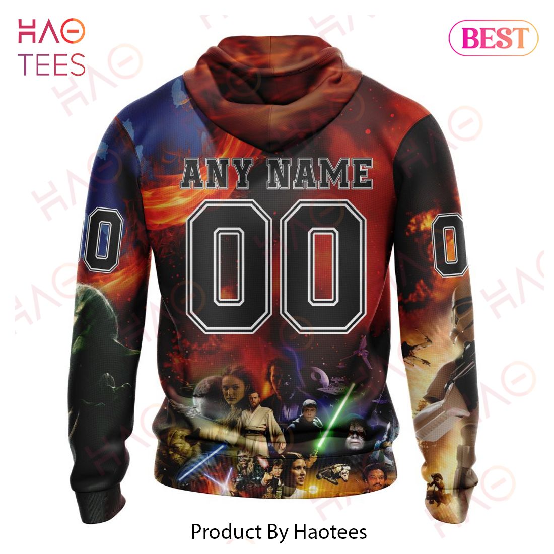 NHL Philadelphia Flyers Specialized Design X Star War Hoodie NHL Philadelphia Flyers Specialized Design X Star War Hoodie