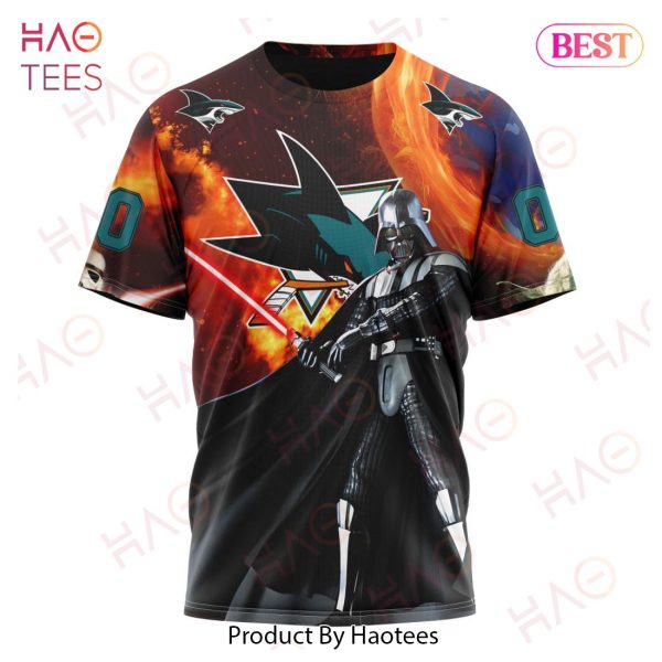 NHL San Jose Sharks Specialized Design X Star War Hoodie