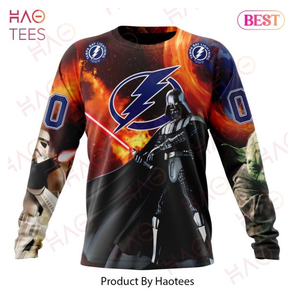 NHL Tampa Bay Lightning Specialized Design X Star War Hoodie