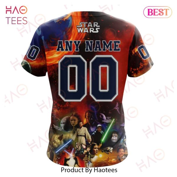 NHL Winnipeg Jets Specialized Design X Star War Hoodie