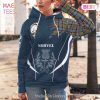 Norvel Clan Badge Rampant Lion Hoodie
