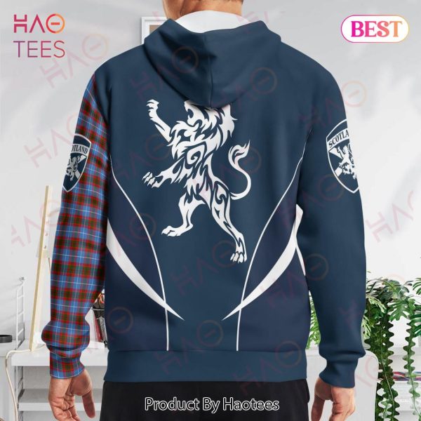 Preston Clan Badge Rampant Lion Hoodie