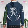 Stewart Of Appin Clan Badge Rampant Lion Hoodie