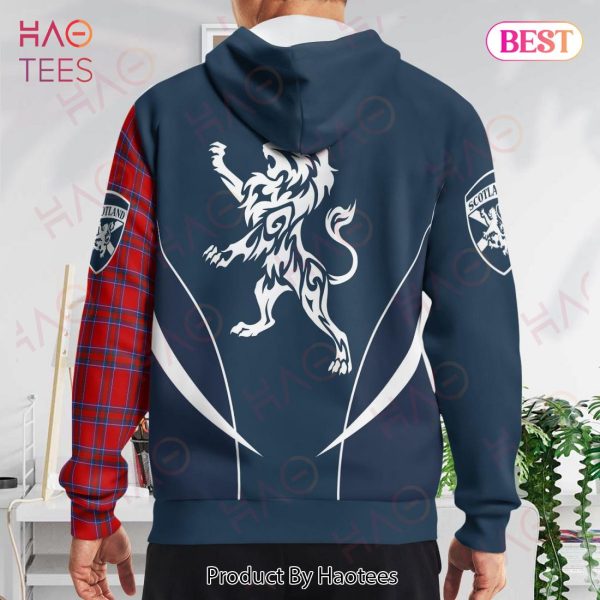 Rait Clan Badge Rampant Lion Hoodie