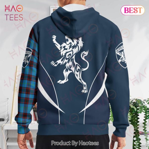 Wedderburn Clan Badge Rampant Lion Hoodie