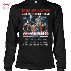 Bruge Springsteen And The E Street Band 50Years 1972-2022 Shirt