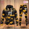 Adidas Black Stripe Pattern Luxury Brand Hoodie And Pants Limited Edition