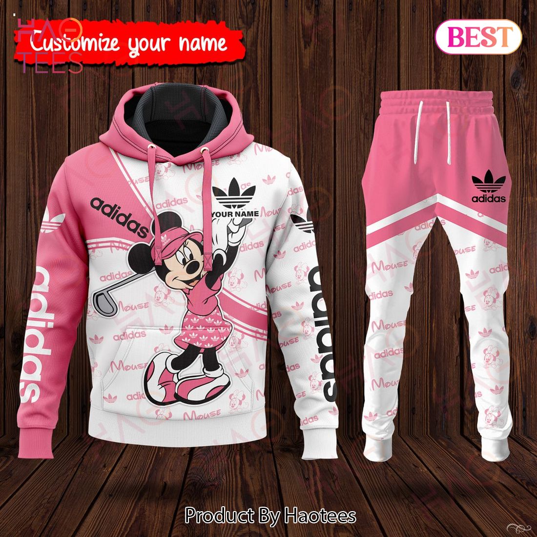 Adidas Mickey Mouse Hoodie And Pants Limited Edition