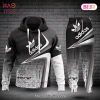 BEST Adidas Black Mix White Luxury Brand Hoodie And Pants Limited Edition