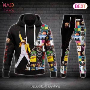 Freddie Mercury Luxury Brand Hoodie And Pants POD Design