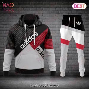 HOT Adidas Ptinting Logo Hoodie And Pants POD Design