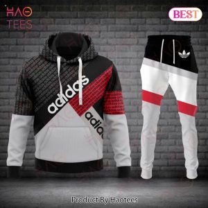 HOT Adidas Ptinting Logo Hoodie And Pants POD Design