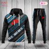 Nike Full White Mix Printing 3D Pattern Luxury Brand Hoodie And Pants POD Design