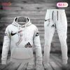 Nike White Mix Black Luxury Brand Hoodie And Pants Limited Edition