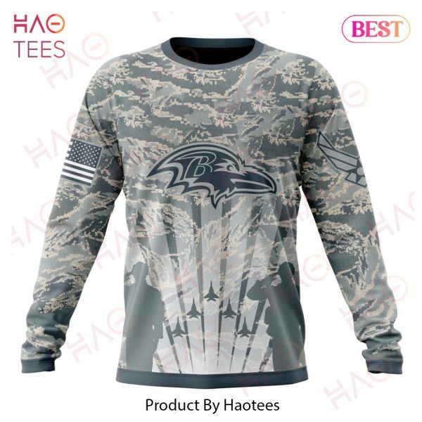 NFL Baltimore Ravens Honor US Air Force Veterans Hoodie