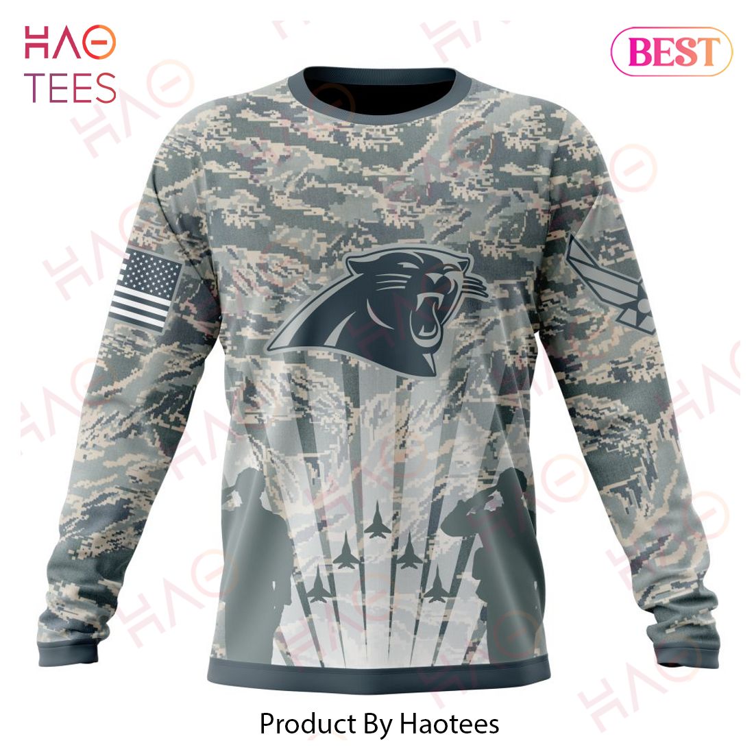 NFL Carolina Panthers Honor US Air Force Veterans Hoodie NFL Carolina Panthers Honor US Air Force Veterans Hoodie