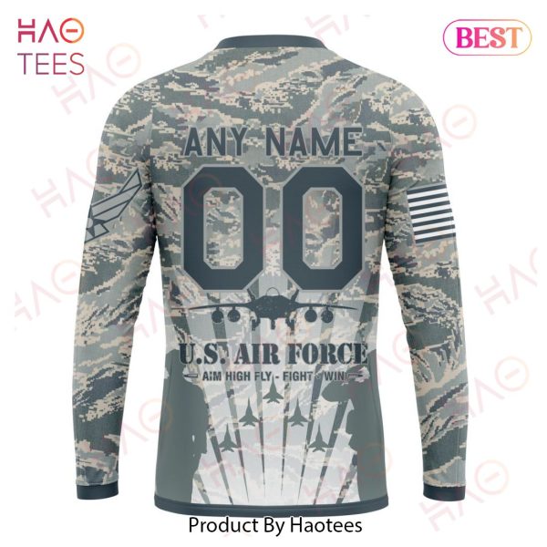 NFL Detroit Lions Honor US Air Force Veterans Hoodie