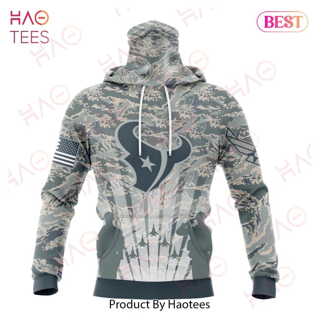 NFL Houston Texans Honor US Air Force Veterans Hoodie NFL Houston Texans Honor US Air Force Veterans Hoodie