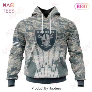 NFL Las Vegas Raiders Honor US Air Force Veterans Hoodie