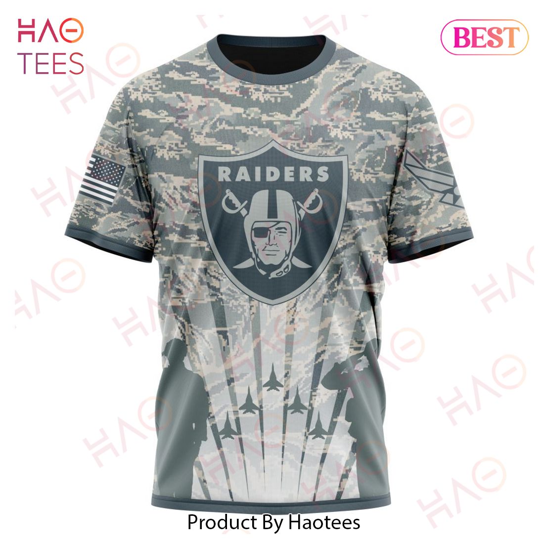 NFL Las Vegas Raiders Honor US Air Force Veterans Hoodie NFL Las Vegas Raiders Honor US Air Force Veterans Hoodie