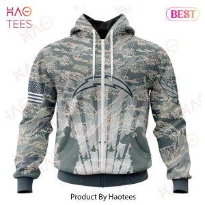 NFL Los Angeles Chargers Honor US Air Force Veterans Hoodie