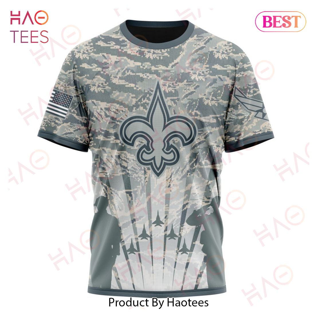 NFL New Orleans Saints Honor US Air Force Veterans Hoodie NFL New Orleans Saints Honor US Air Force Veterans Hoodie