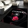 Chanel Pink Luxury Brand Carpet Rug Limited Edition