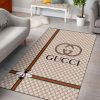 Gucci Bee Full Printing Logo Luxury Brand Carpet Rug Limited Edition